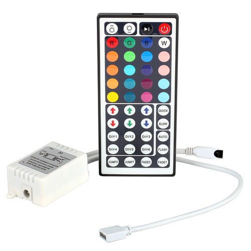 5M RGB LED Strip Light Black PCB 5050 Waterproof Tape Light with Remote Adapter - Picture 6 of 17