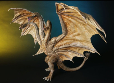 Godzilla King of the Monsters KING GHIDORAH X-Plus Plex Toho Large