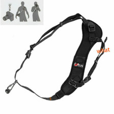 1x Focus F-1 Quick Sling Belt Neck Shoulder Strap For DSLR SLR Camera Black YG