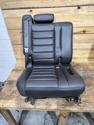 🔥 OEM 2003-2007 Hummer H2 3rd Row Rear Seat Leather Black | eBay