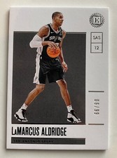 LaMarcus Aldridge 2019-20 Panini Encased /99 Spurs #61