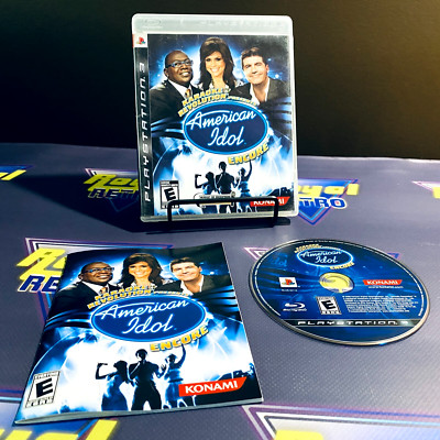Karaoke Revolution Presents: American Idol Encore (Sony PlayStation 3 PS3, 2008)
