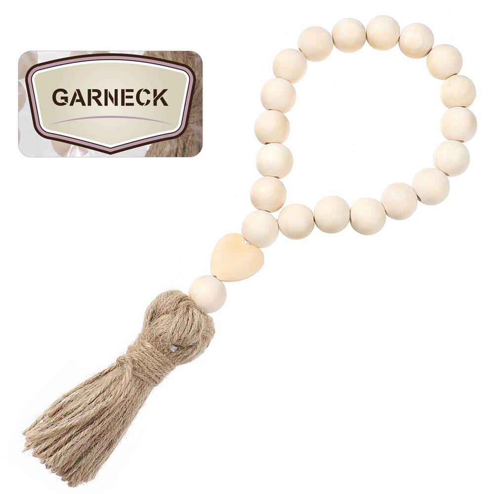 Handmade Wall Hanging Country Style Beads Garland Home Decor Wood eBay