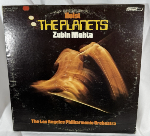 ZUBIN MEHTA: THE PLANETS, HOLST - 1971 Los Angeles Orchestra LONDON CS 6734