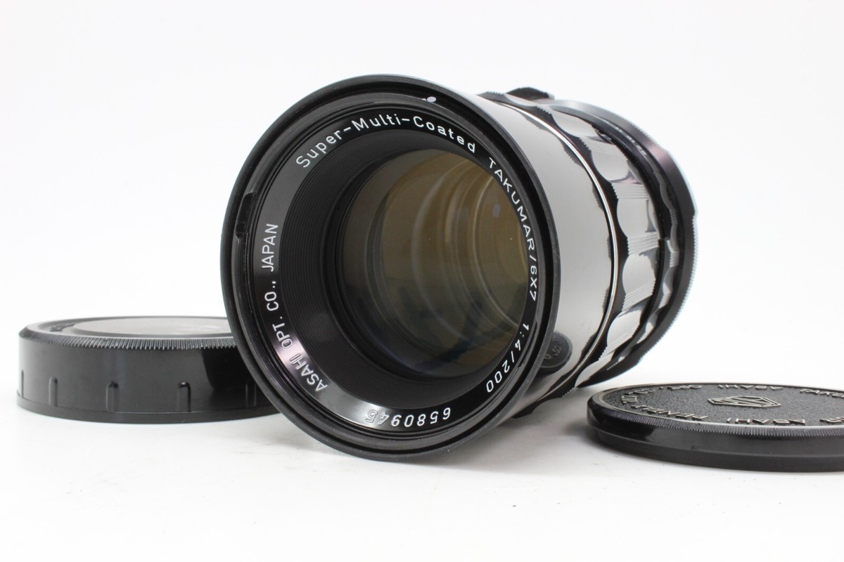 NEAR MINT ] SMC PENTAX TAKUMAR 6x7 200mm F4 MF Medium Format Lens