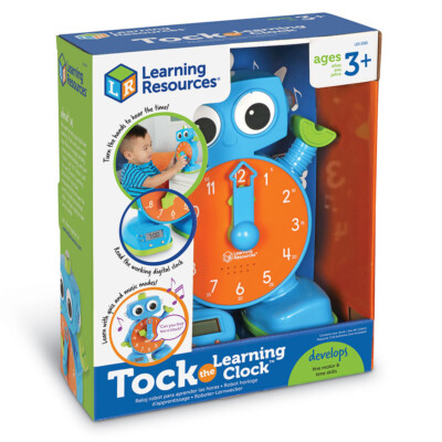 Learning Resources Tock the Learning Clock - Lesen lernen für Kinder