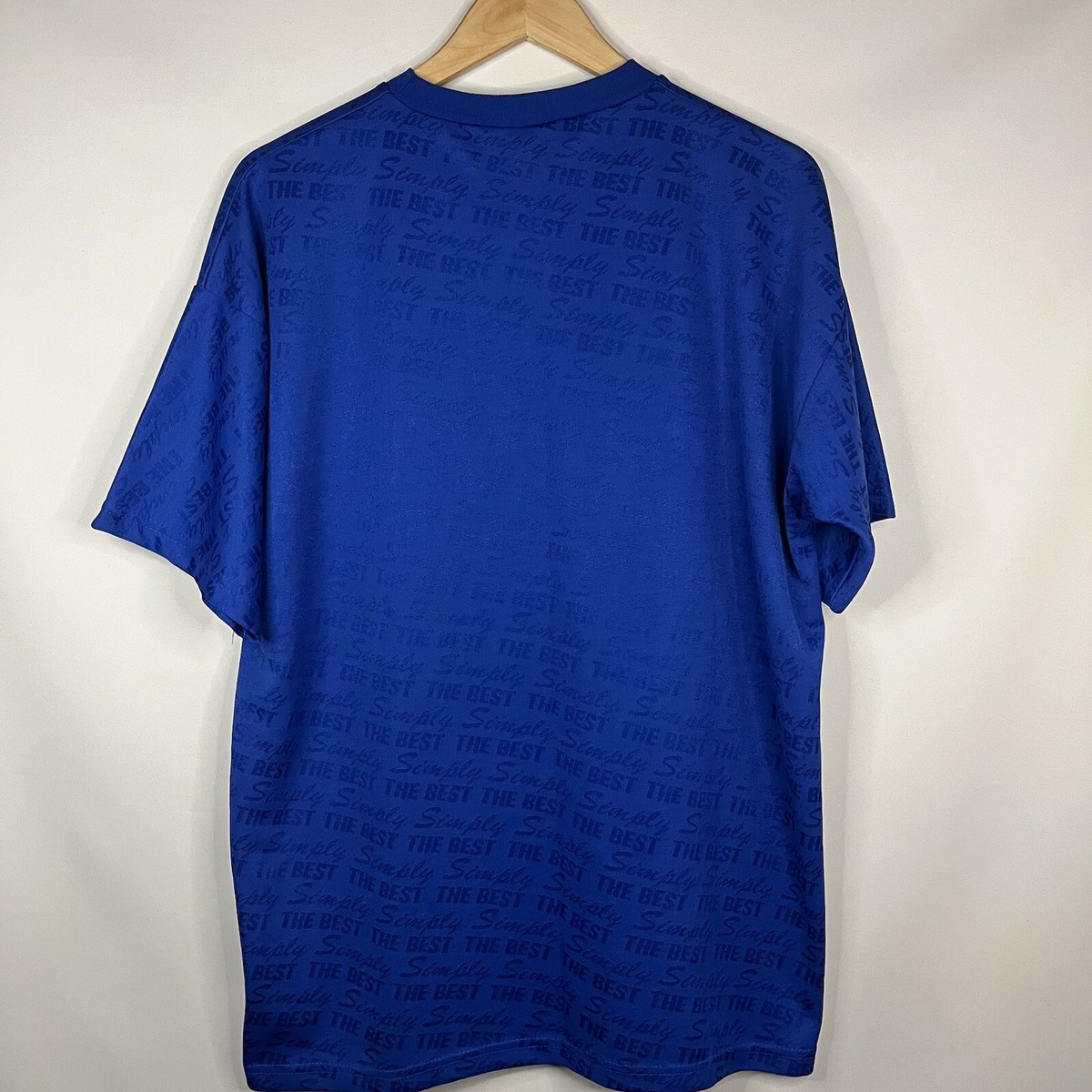 RARE 1990s Vintage Chelsea Shirt All Over Print AOP Chelsea FC