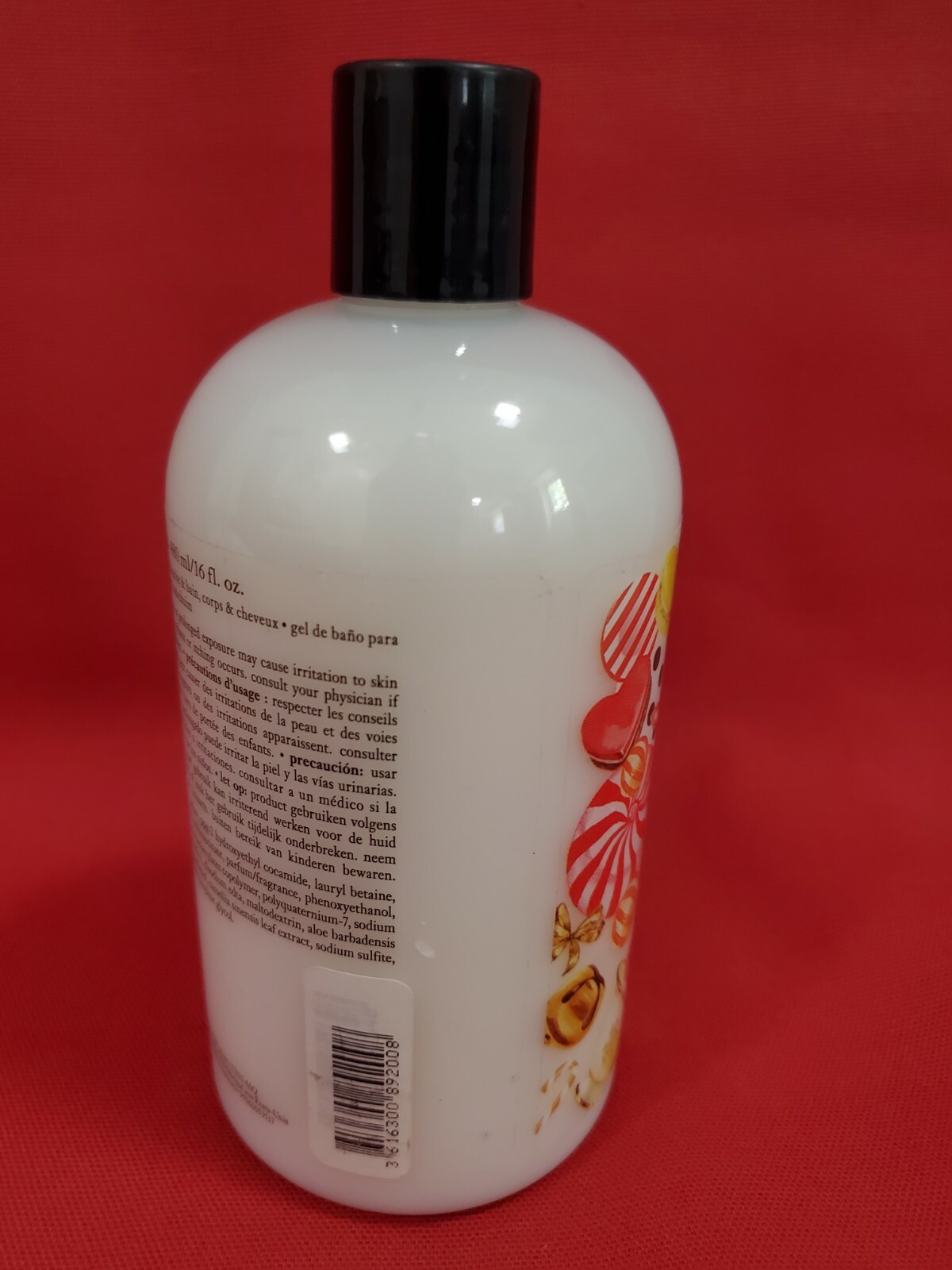New PHILOSOPHY CANDY CANE 3in1 Shower Gel Bubble Bath Shampoo 16 fl oz eBay