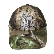 Young Buck Strapback Hat Camo Kid 52cm Adjustable Little Kritters
