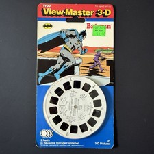 Batman DC Comics 3D View-Master 3 Reel Set New Sealed Packet Joker's Wild 1991