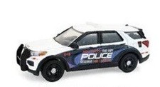GREENLIGHT,2024 Ford Police Interceptor Utility - Canadian Army Hot Pursuit S...