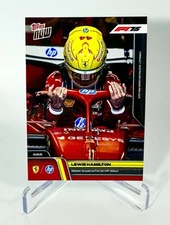 2025 Topps Now Formula 1 F1 Scuderia Ferrari 1st Card Debut #12 Lewis Hamilton