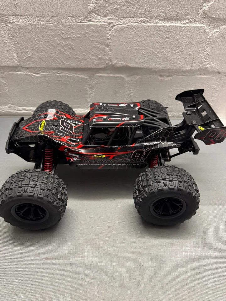 Carson 1:10 RC Buggy XS Offroad Fighter Cage 4WD X10 RTR rot - Bild 3 von 4