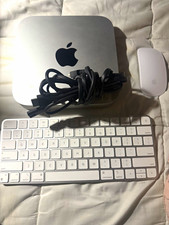 Apple Mac mini A2686 Silver Mini Desktop w/ Keyboard, Mouse, Wi  Fi, Bluetooth