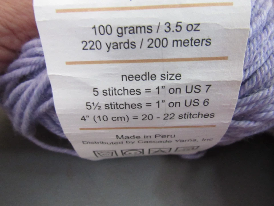 LOTE DE 3 HILOS EN CASCADA QUERUBÍN ARAN Y 220 Superwash Foto 4 de 4