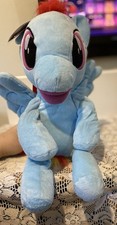 2012 Hasbro My Little Pony Rainbow Dash Plush Backpack Hot Topic w/ Tags