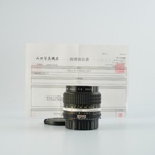 VERY GOOD  Serviced  Nikon Ai-S NIKKOR 24mm F/2 Prime Lens