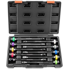 Torque Limiting Extension Bar Kit 10 Piece 12 Drive Torque Wrench Set With...