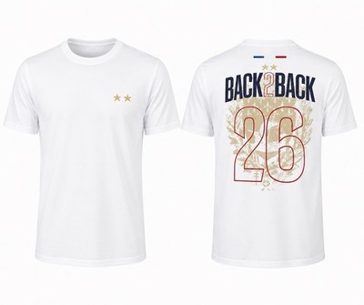 PSG Back To Back Champions T-Shirt - Größe XXL