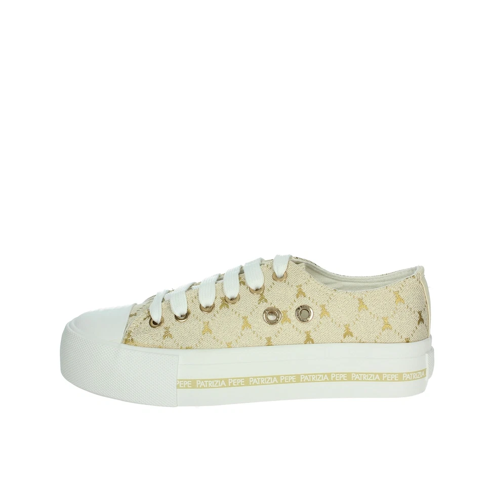 Patrizia Pepe SNEAKER LOW PJ256.27 GOLD