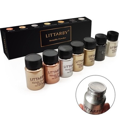 Metallic Pigment Powder for Epoxy Resin, 2-Metallic 7 Colors