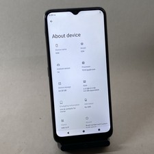 BLU G34 64GB Unlocked 6.5" IPS 13MP Dual SIM 5000mAh White G1070 READ