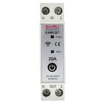 WiFi Smart Circuit Breaker Time Relay Switch Remote Control by Smart App