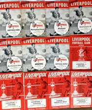 LIVERPOOL HOME PROGRAMMES ~ 1963 to 1967 ~ YOU CHOOSE WHICH ONES YOU WANT