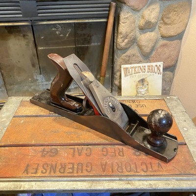 Vintage Millers Falls No.14 Jack Plane Smooth Bottom 14'' Long,2'' Iron,USA Made