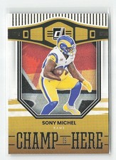 2022 Panini Football Donruss Sony Michel Champ is Here #CIH-14 Los Angeles Rams