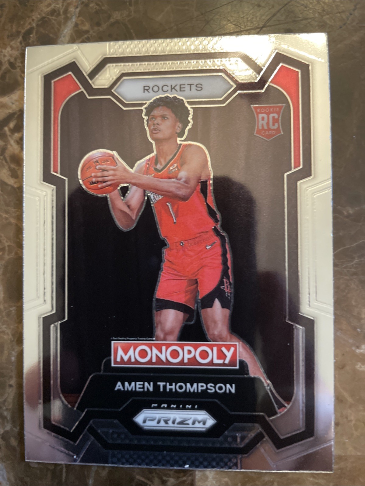2023-24 Panini Prizm Monopoly - Amen Thompson #33 (RC)