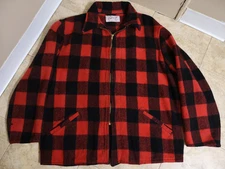 Sears Hercules | Buffalo Plaid Wool Sport Jacket - 44/46