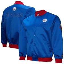 Men's Mitchell & Ness Royal Philadelphia 76ers Hardwood Classics Team OG 3.0