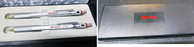 Rotring 600G MP BP Set Rare Vintage Lot Drawing Pens Collection clean From Japan
