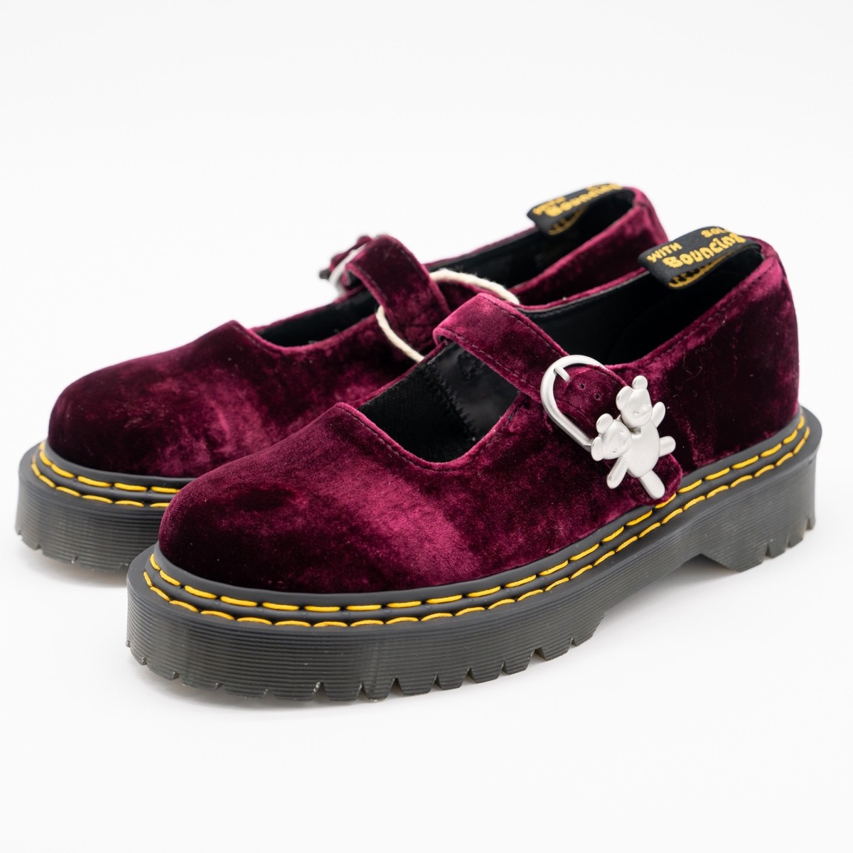 size 39EU 8 US Marc Jacobs Dr Martens Heaven Cherry Red Velvet
