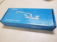 Krowne Silver Series 8 Center Wall Mount Faucet 12-812L