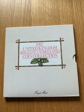 Royal Mint 1987 UK Brilliant Uncirculated Coin Collection 7- Coin Year Set