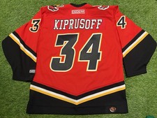 CCM Miikka Kiprusoff Calgary Flames  Hockey Jersey Sz L
