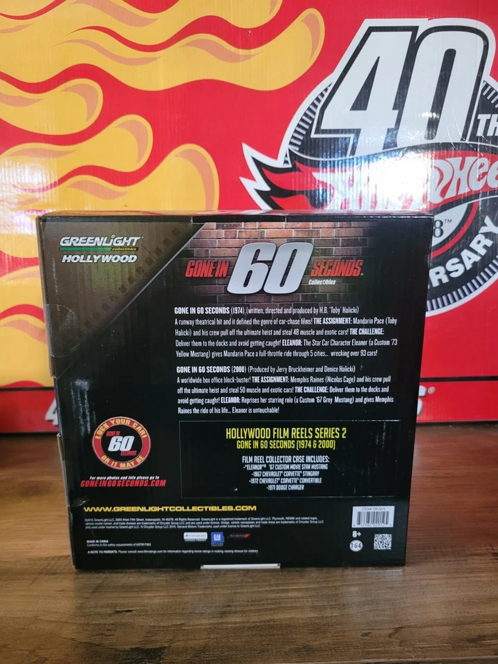 Greenlight 59020-A Hollywood Film Reels Series 2 Gone in 60 Seconds Set of 4 K5 - Image 4 of 4