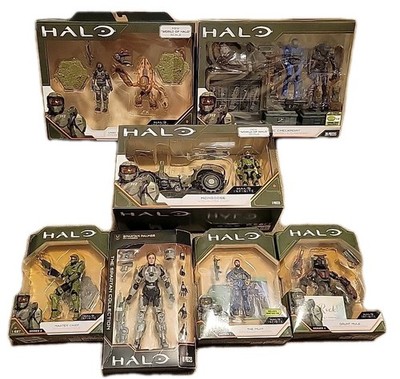 Halo Large Figure Lot, New