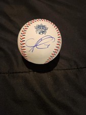 Ozzie Albies signed Rawlings 2021 MLB All Star Baseball (Atlanta Logo) 