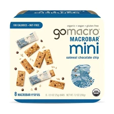 Gomacro  Organic Macroar Oatmeal Chocolate Chip Minis   7.1 Oz (Pack Of 1)