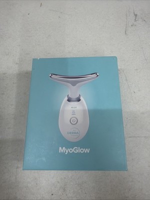 My Derma Dream MyoGlow Facial Sculpting Device LED Red Light Open Box