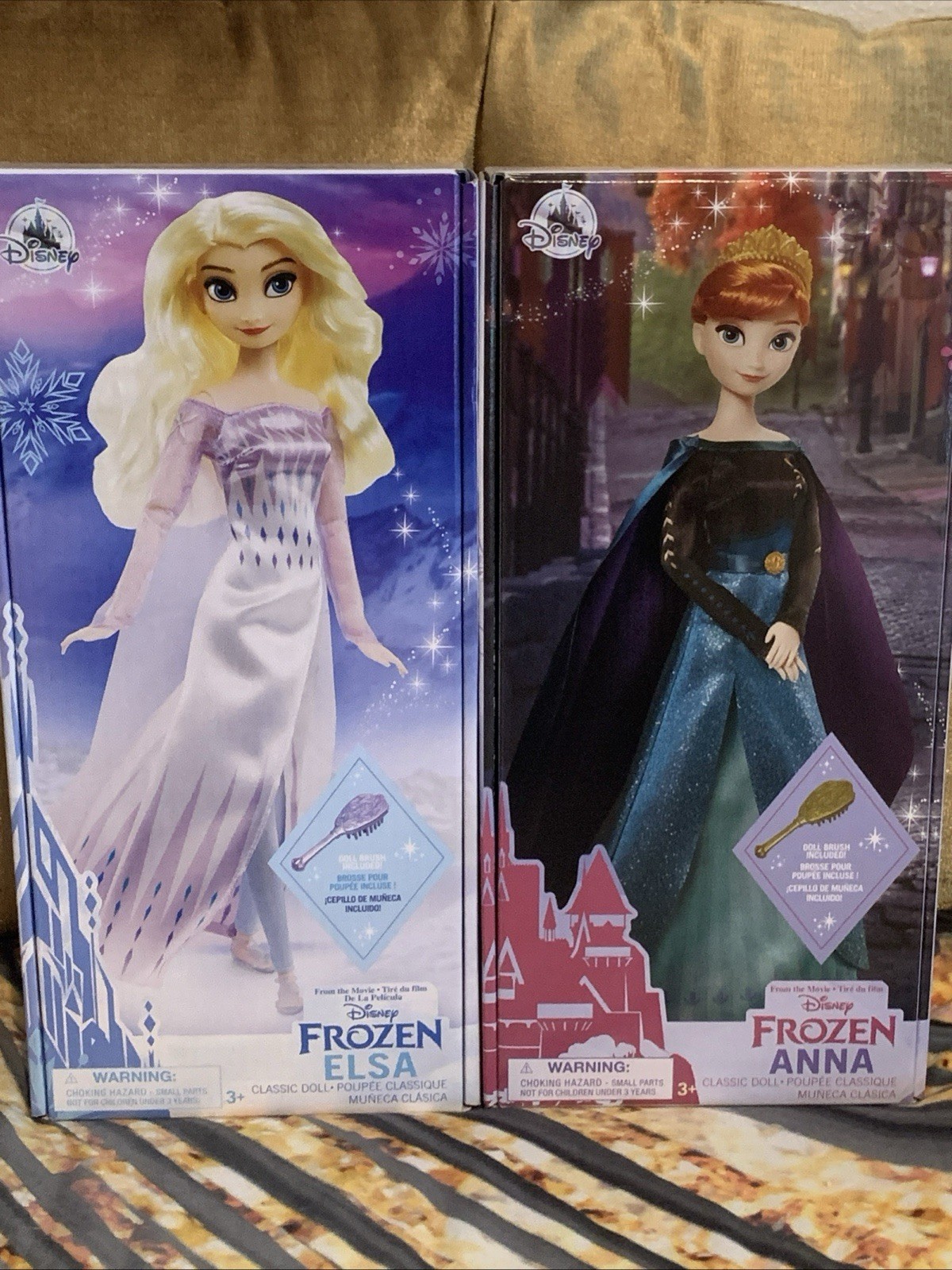 Disney Frozen 2 Elsa and Anna Classic Doll Collector Set