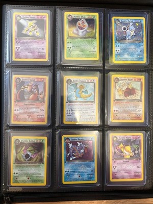 1. EDITION MASTER SET POKÉMON - 2000 TEAM ROCKET HOLO + NON HOLO DEUTSCH 82/83