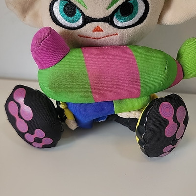 Peluche Splatoon 2 – All Star Collection – Boy B (S) – 30cm – Neuve – Import Japon