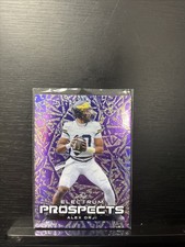 2024 Leaf Electrum Prospects Purple Alex Orji Rc #78 /10