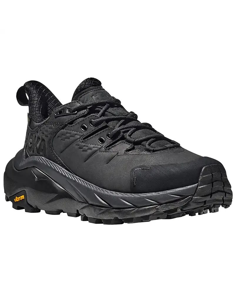 - Hoka One One Kaha 2 Low GTX Gore-Tex Scarpe Hiking Uomo, Black/Black (Nabuk)