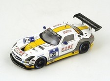 1:43 Spark Mercedes Sls Amg Gt3 #22 3Ème Adac 24H Nurburgring 2014 Rowe SG130 Mo