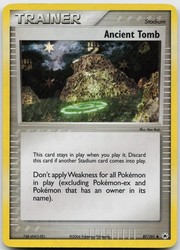Ancient Tomb 87/101 EX Hidden Legends Reverse Holo Uncommon